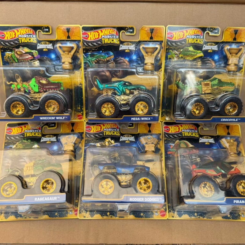 Hot Wheels Car Monster Trucks - Hot Wheels Monster Trucks, Serie Champions,