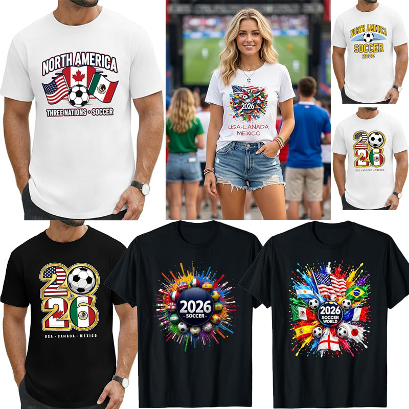 Party Games Usa - Camiseta de Fútbol 2026 para Hombre,