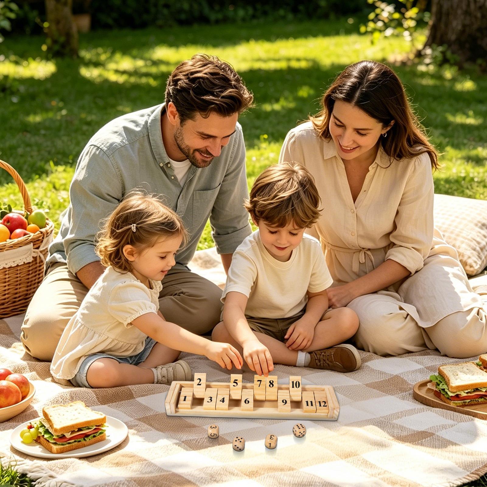 Juego Shut The Box, juego de m - Party Games Usa reseña y precio