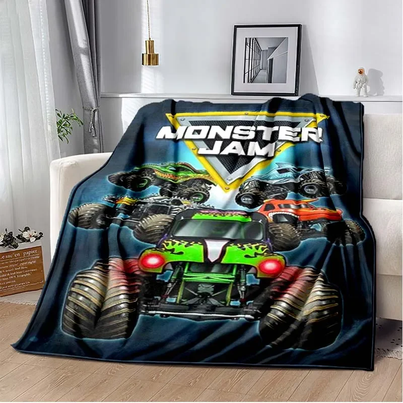 Manta de sofá con diseño de ca - Hot Wheels Car Monster Trucks reseña y precio